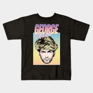 George Michael // Retro 80s Fan Kids T-Shirt